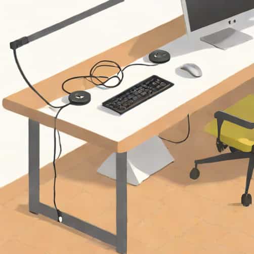 Under Desk Cable Management