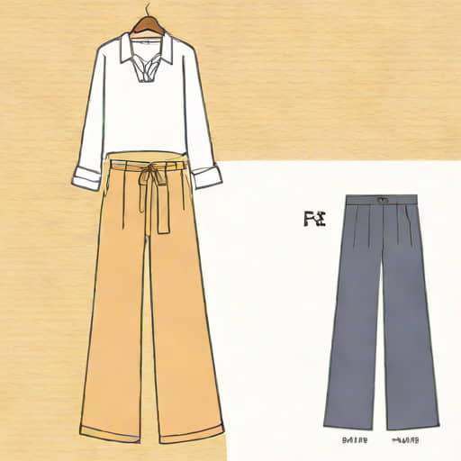 Uniqlo Wide Leg Trousers