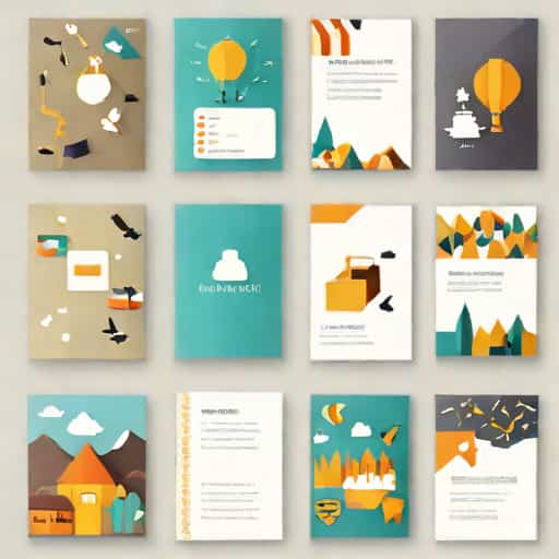 Unique Brochure Design Ideas Handmade