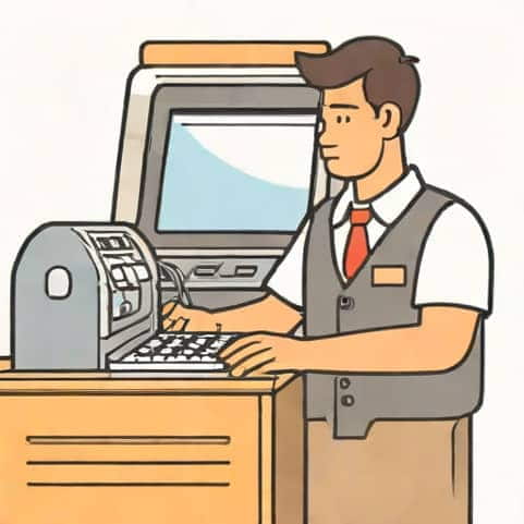Untitled Cashier Game Conman