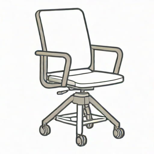 Uratex Monoblock Chair With Armrest