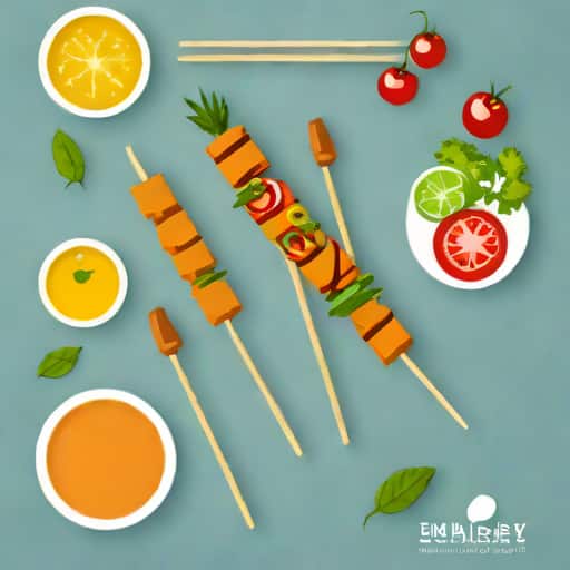 Vegan Satay Skewers