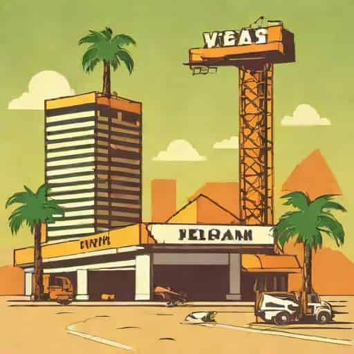 Vegas Tropicana Demolition