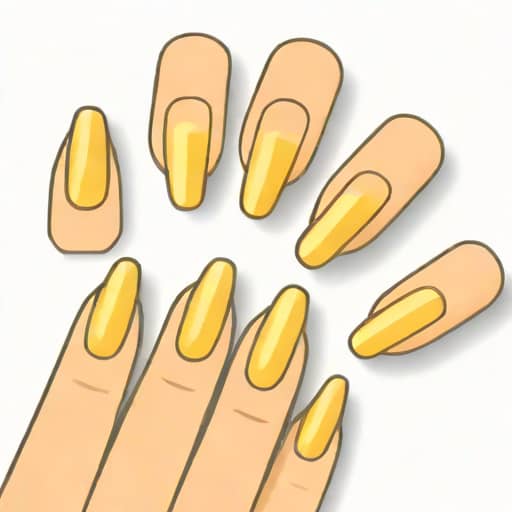 Vertical Rigid Lines On Nails