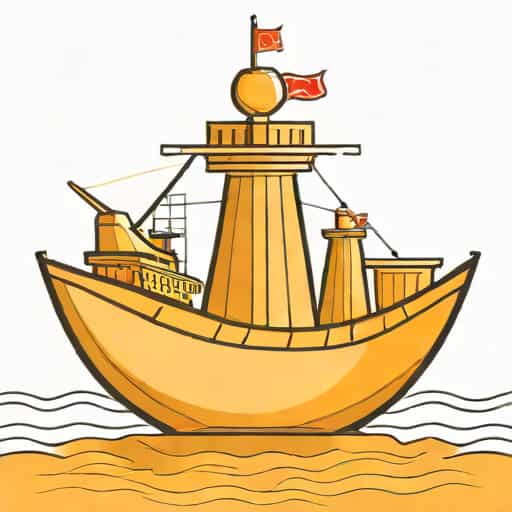 Vessel Used To Commemorate Victory