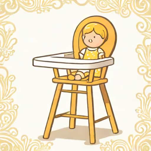 Vintage Doll Highchair