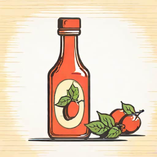 Vintage Rosella Sauce Bottle
