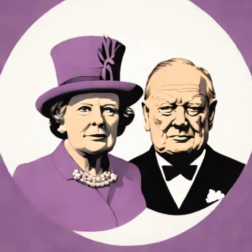 Violet Asquith And Winston Churchill