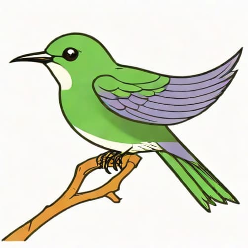 Violet Green Swallow Bird