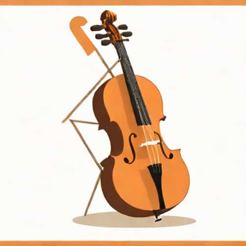 Violoncelliste Dans L Agence