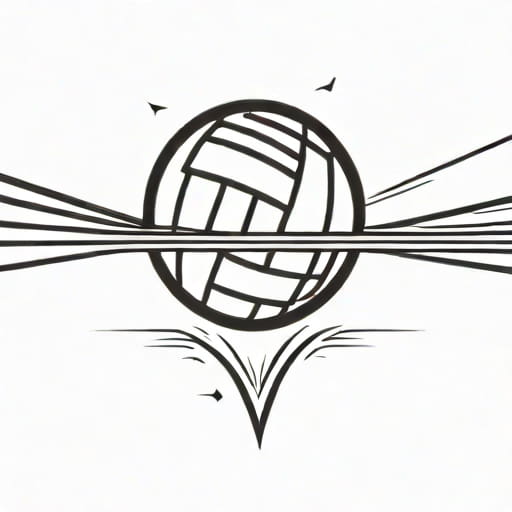 Volleyball Moisten Needle