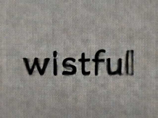 Words Using Letters Wistful