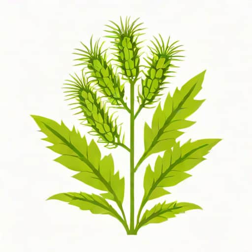 Xanthium Strumarium Habit