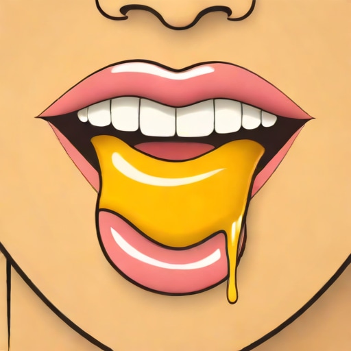 Yellow Canker Sore On Tongue
