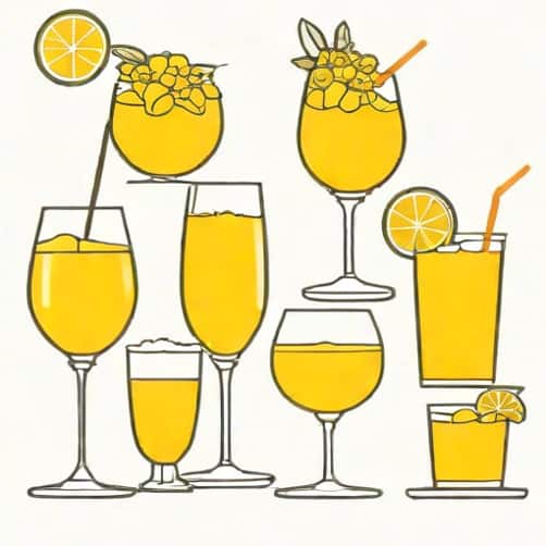 Yellow Drinks Non Alcoholic