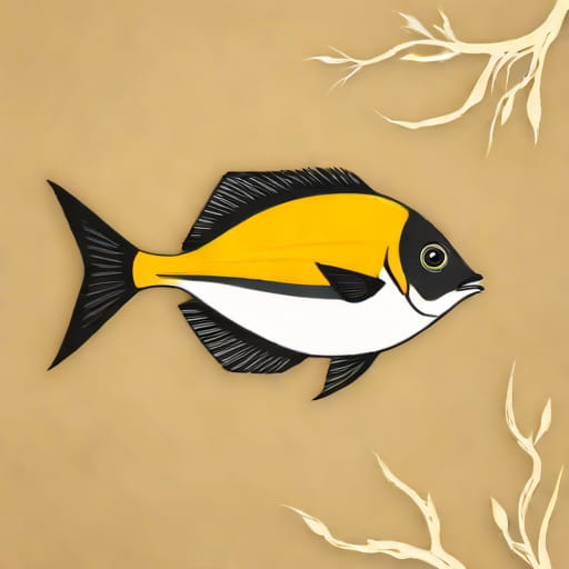 Yellow Eye Whitetail Bristletooth Tang