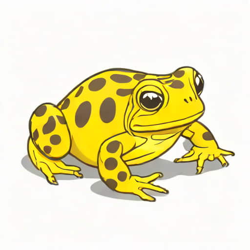 Yellow Harlequin Toad