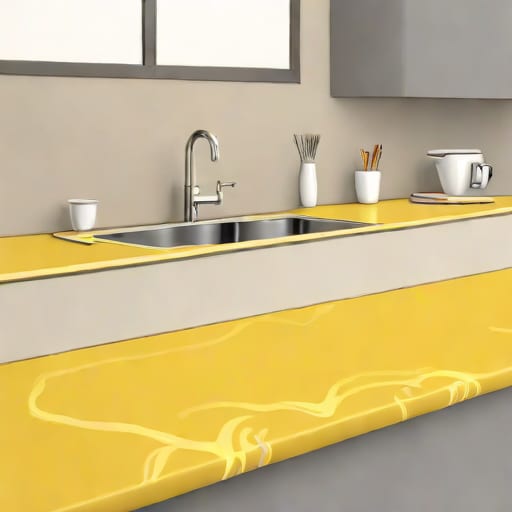 Yellow Stain On Laminate Countertop