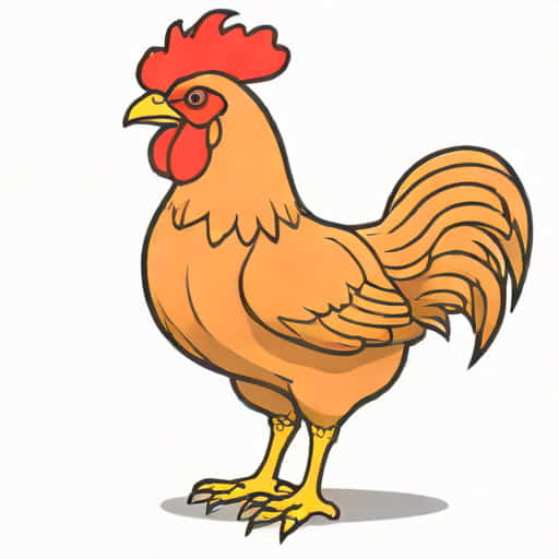Young Leghorn Chicken