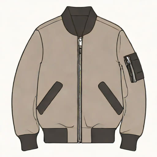 Zara Soft Neoprene Effect Bomber