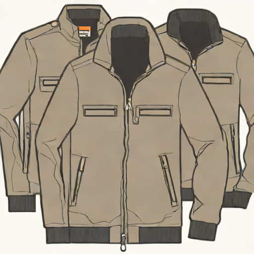 Zipper Men'S Cinch Jacket