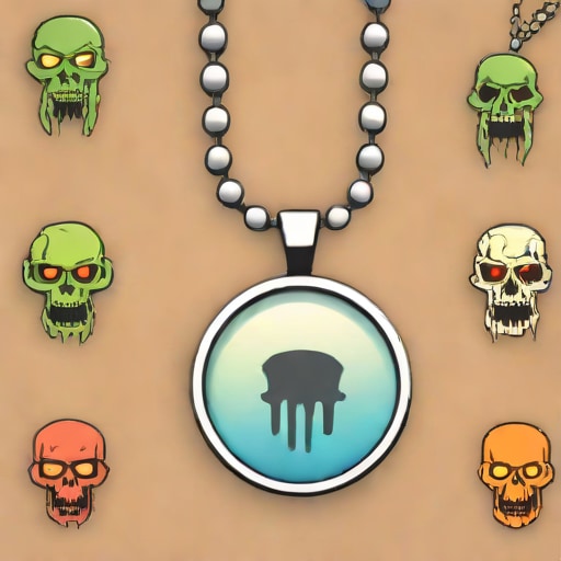 Zombies 2 Moonstone Necklace