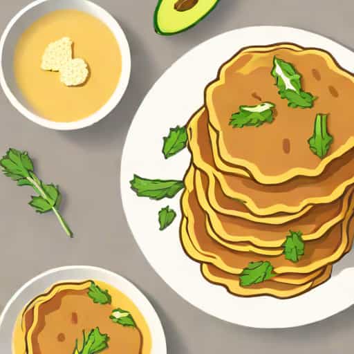 Zucchini Cornmeal Pancakes