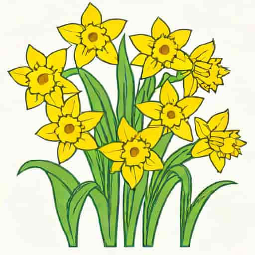 A Host Of Golden Daffodils