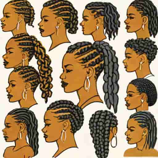 All Back Cornrow Styles With Natural Hair