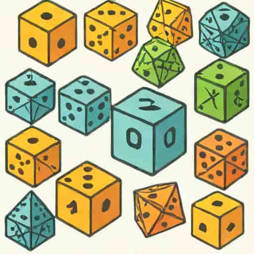 Amazon Polyhedral Dice