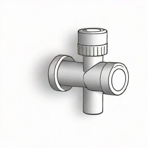 Angled Thermostatic Radiator Valve