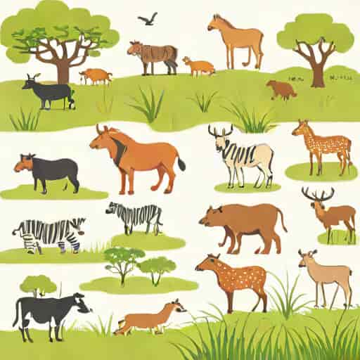 Animals In The Grassland Biome