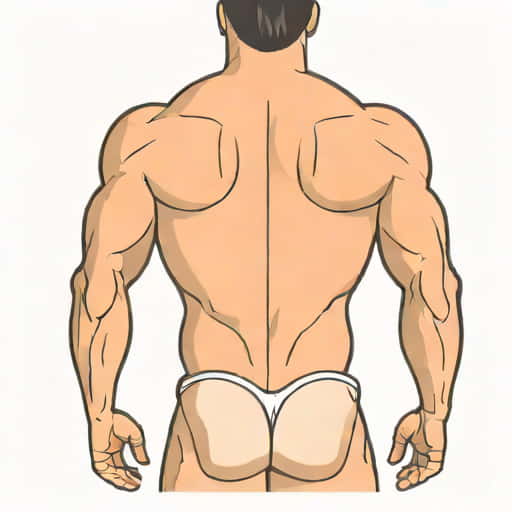 Back Musculature Diagram
