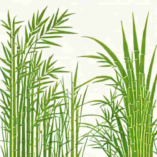 Bamboo And Grasses Elongate By The Activity Of