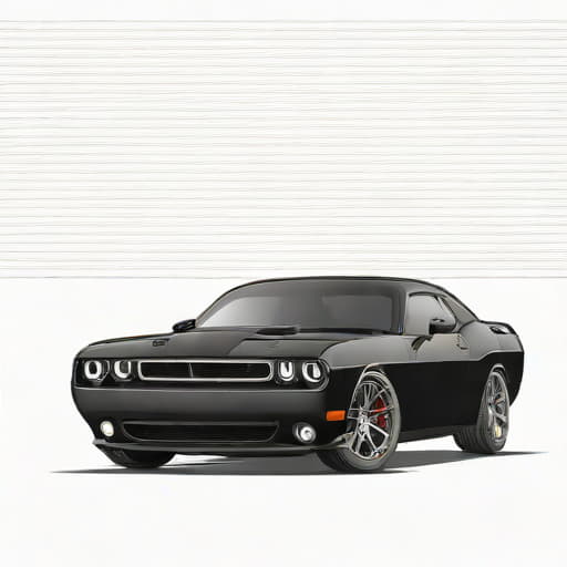 Black Dodge Challenger