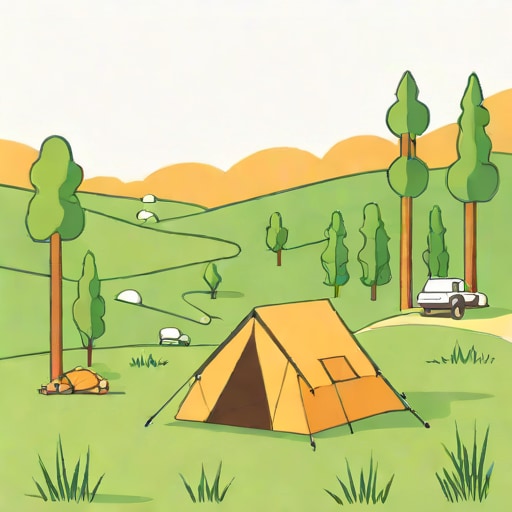 Camping Near Diddly Squat Farm