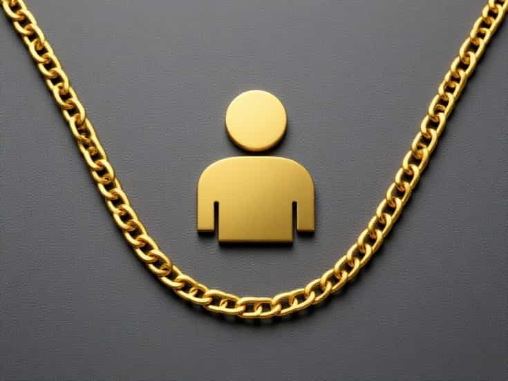 Chain For Men Gold