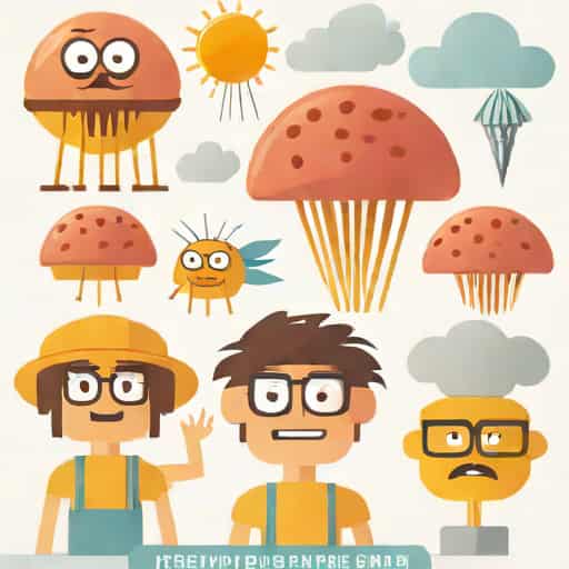 Characters From Cloudy With A Chance Of Meatballs