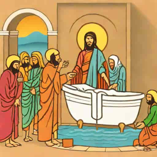 Christ Healing The Paralytic At The Pool Of Bethesda