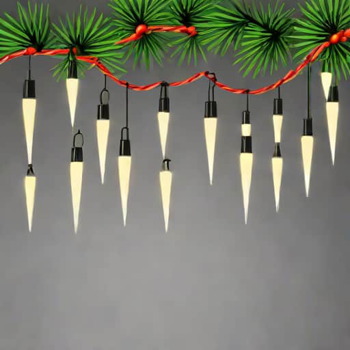 Christmas Icicle Lights Outdoor