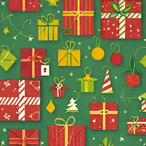 Christmas Wrapping Paper Typo