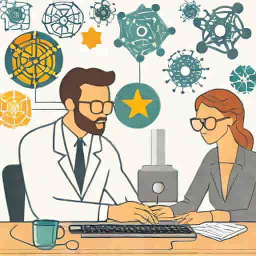Computer Scientist And Virologist Collaboration