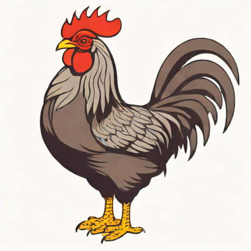 Dark Brahma Chicken