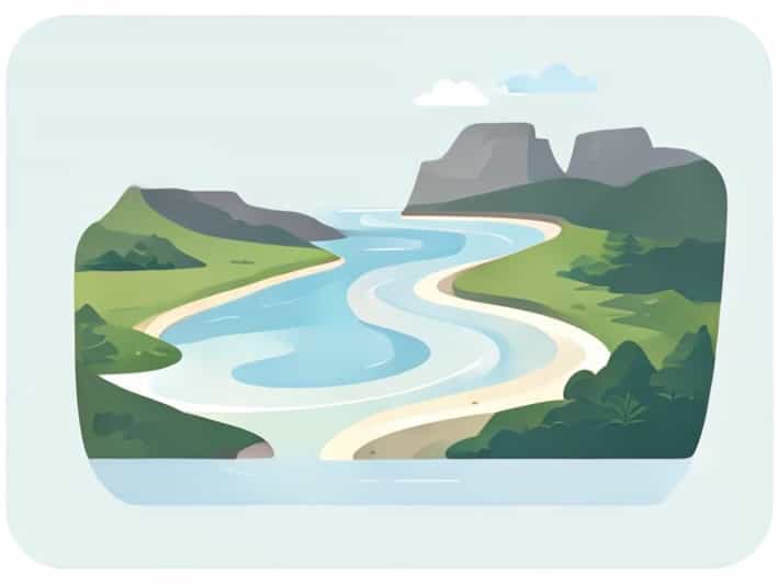 Describe Differences In Headwaters And Wide Rivers