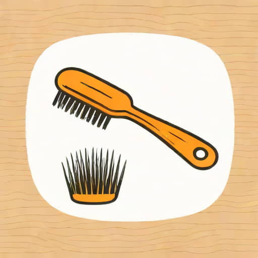 Dimple And Divot Hickory Brush