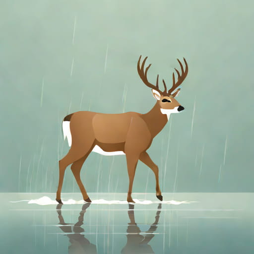 Do Whitetail Deer Move In The Rain