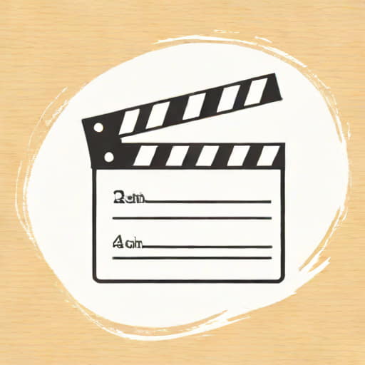 Easy Clapperboard Drawing