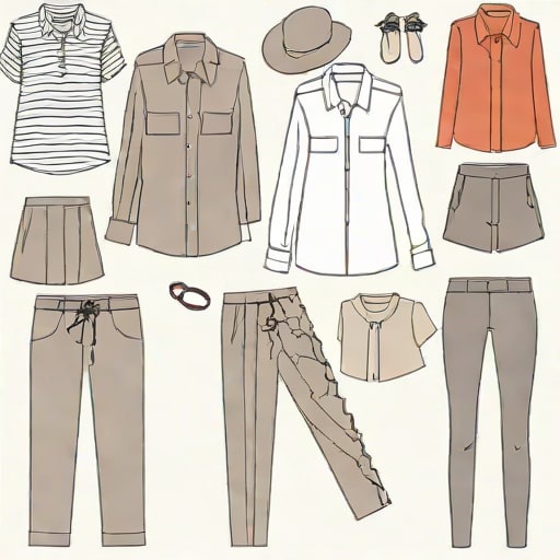 Ensemble Chemise Pantalon Femme