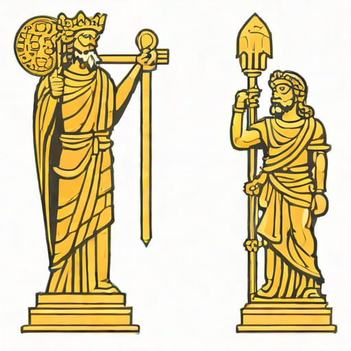 Estatuas De Los Atlantes De Tula
