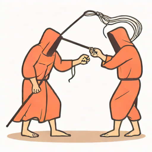 Flagellants Whipped Flogged Themselves Because
